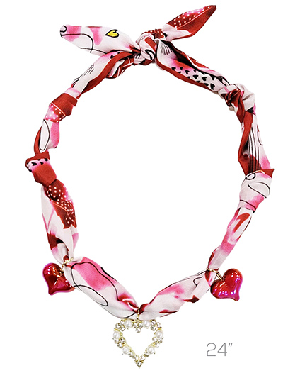 Scarf Charm Necklace