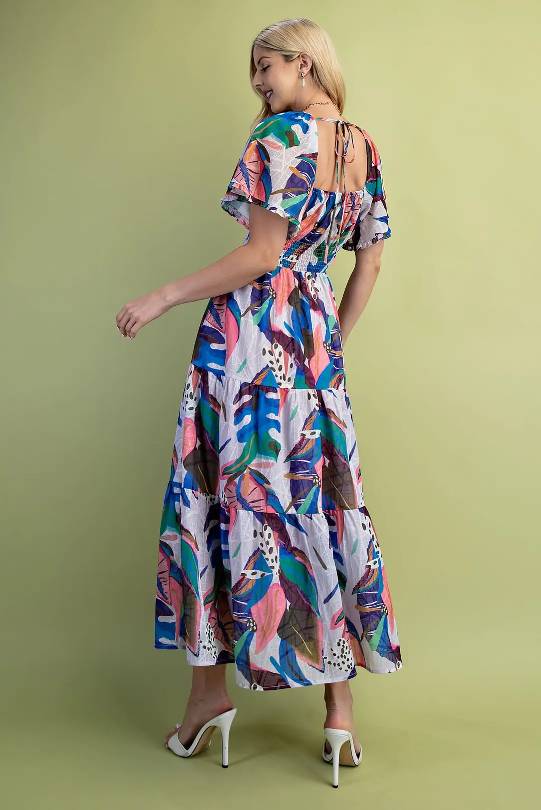 Tropics Vacay Midi Dress
