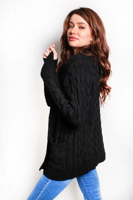 Midnight Cozy Cardigan