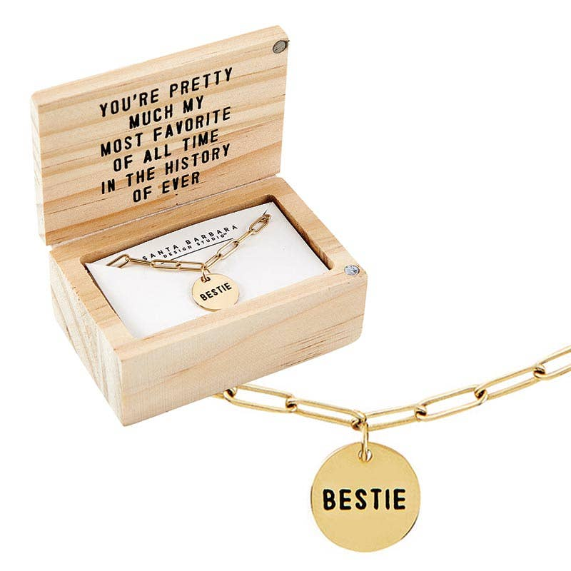 Bestie Necklace Box Set