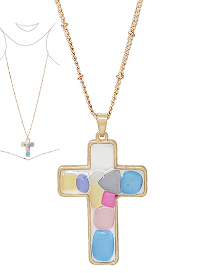 Fashion Window Stone Cross Collection