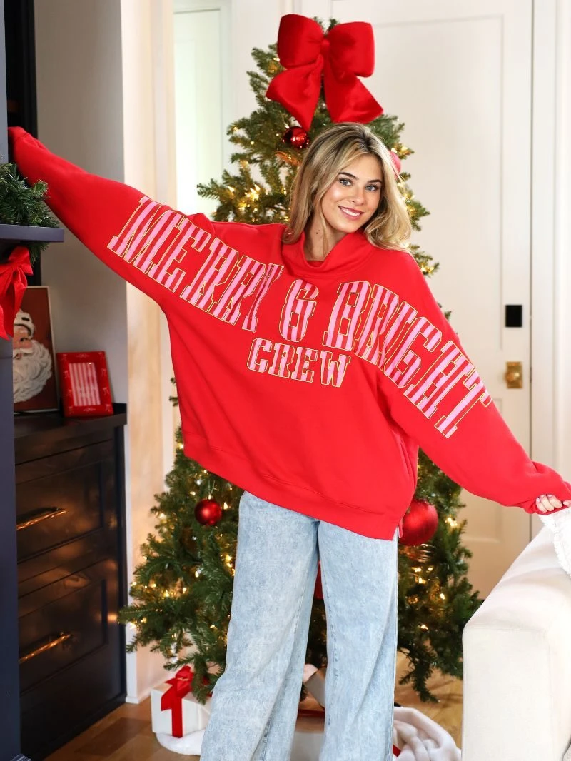 Merry Crew Sweatshirt
