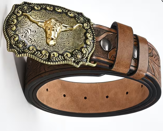 Western Buckle Belt