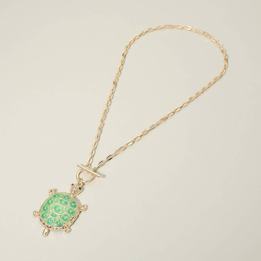 Sea Turtle Pendant Necklace