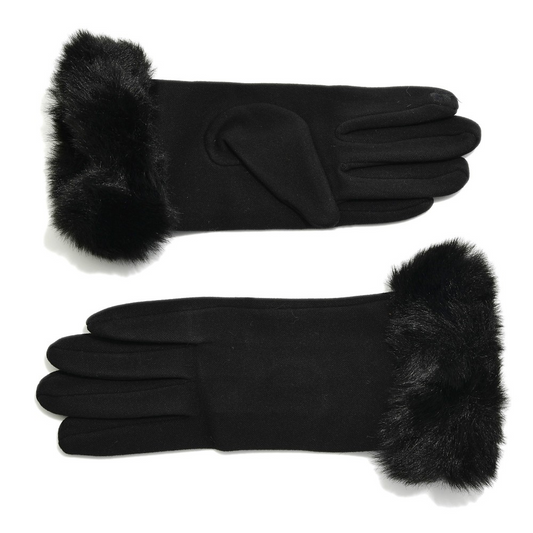 Fur Cuff Gloves