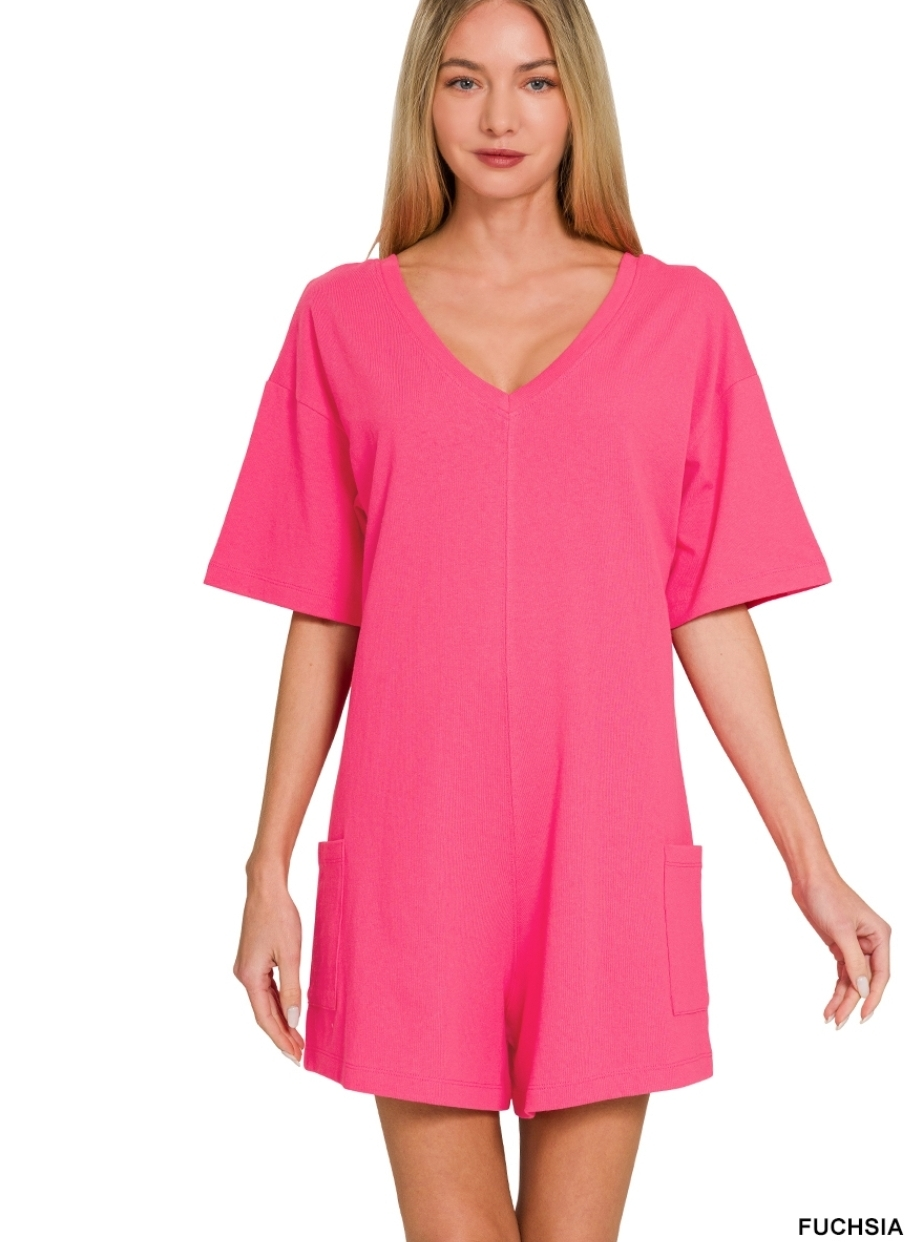 2 Way Pocketed Romper