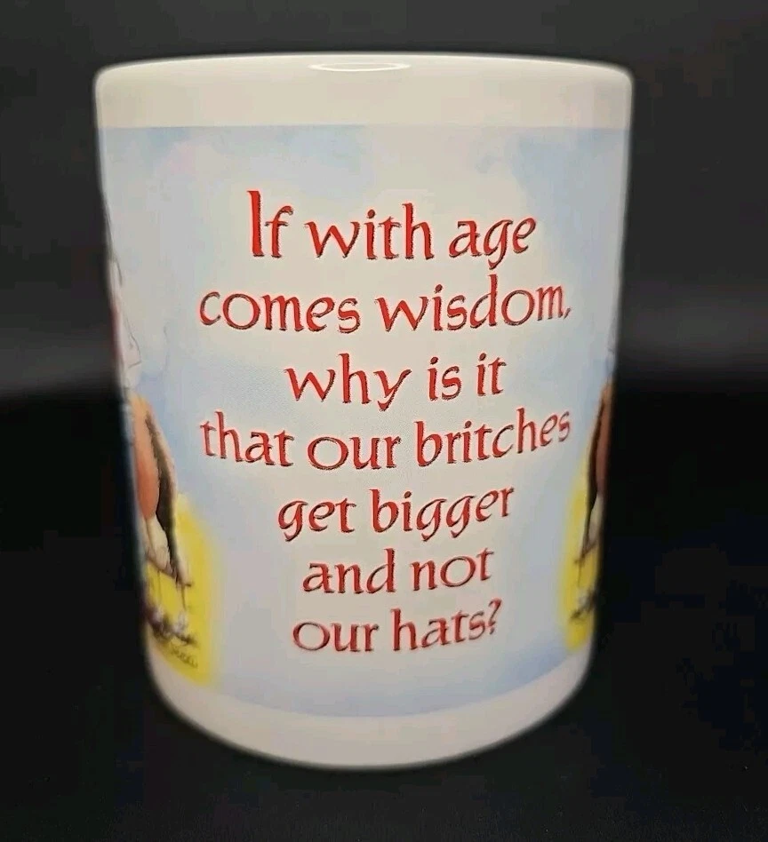Vintage 90's Leanin' Tree Coffee Mug