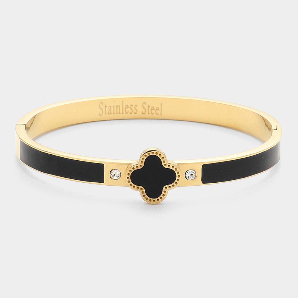 Stainless Steel Hinge Bracelet