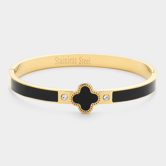 Stainless Steel Hinge Bracelet