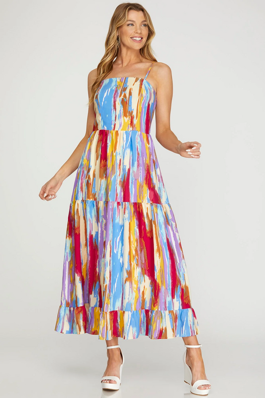 Abstract Adventure Dress
