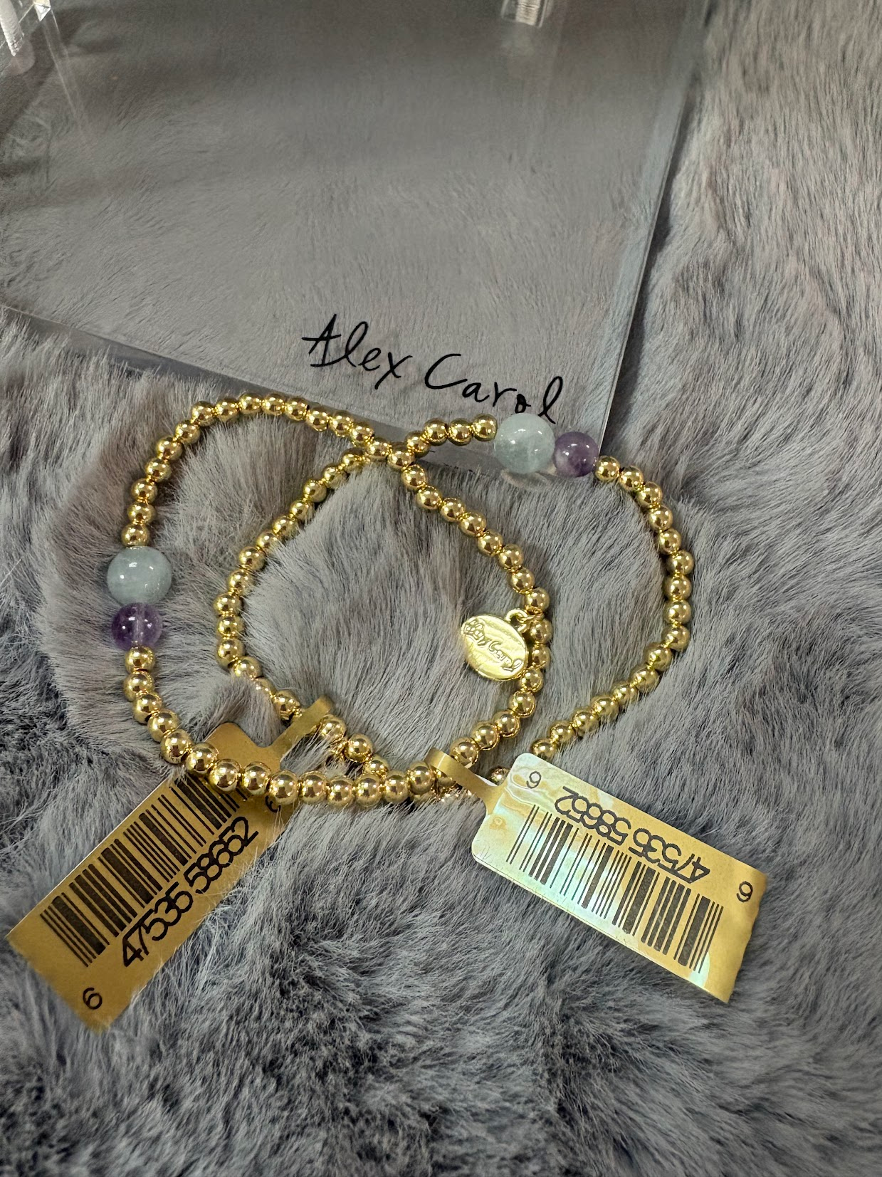 Alex Carol Glass Pearl Bracelets