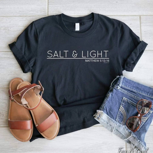 Salt & Light Faith Tee