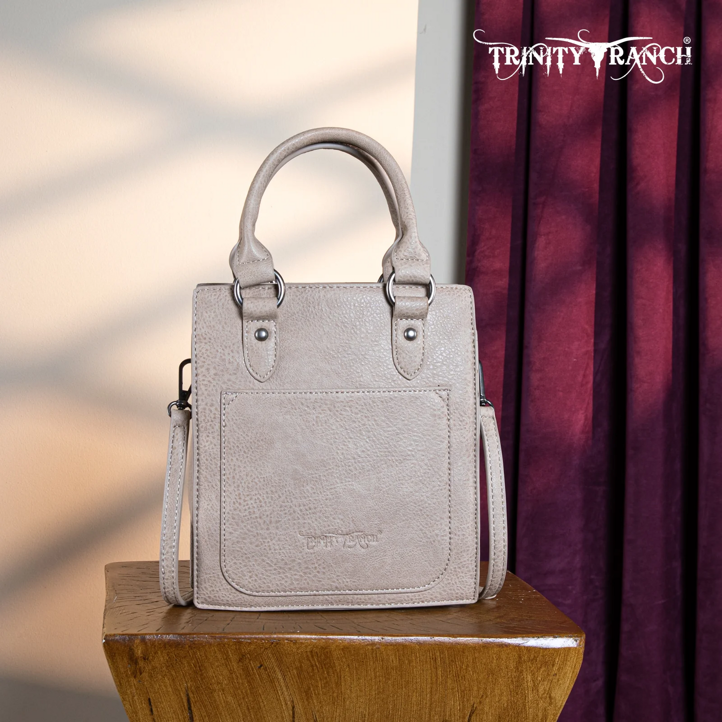 Trinity Ranch Hair On Hide Crossbody/Tote