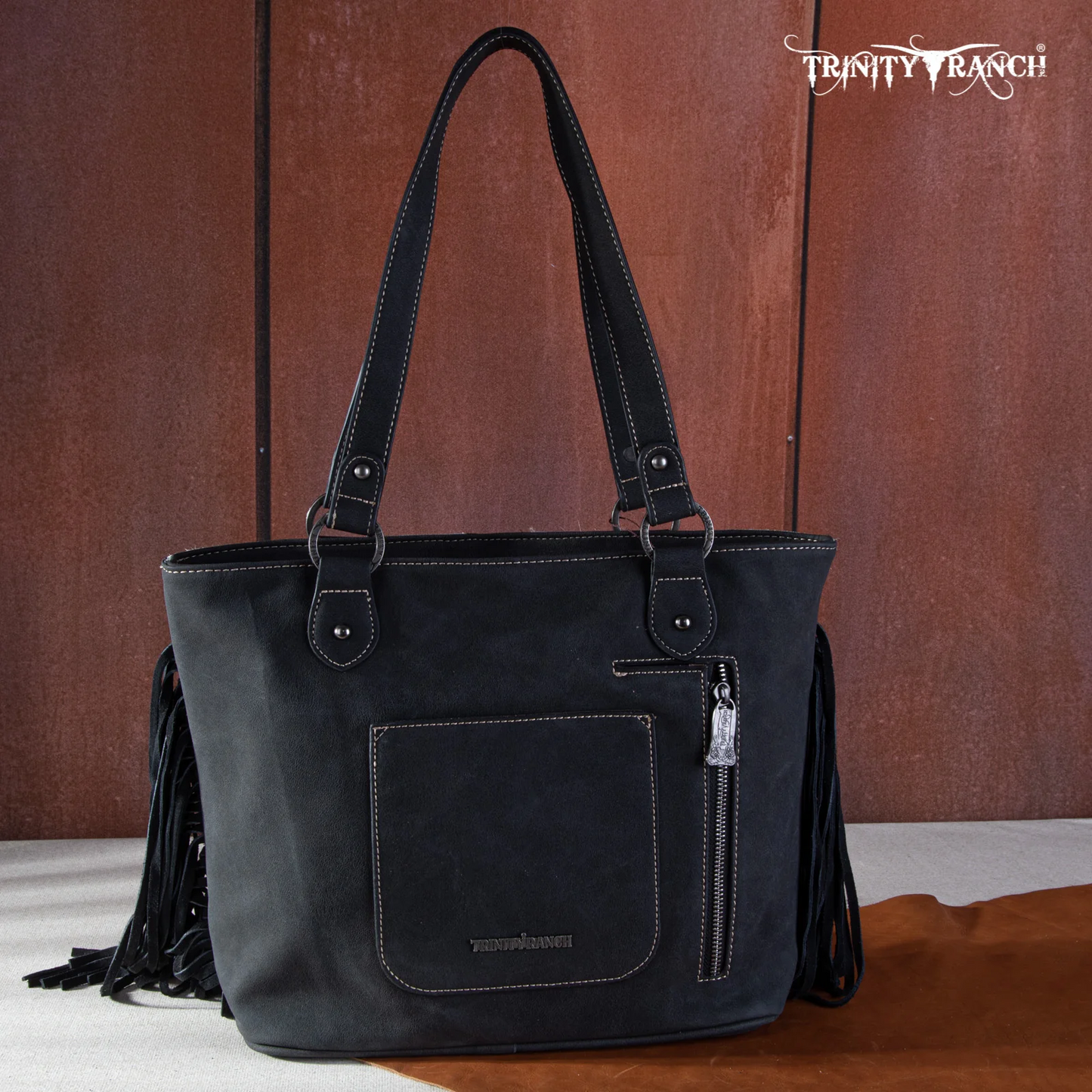 Trinity Ranch Hair On Hide Concealed Carry Tote