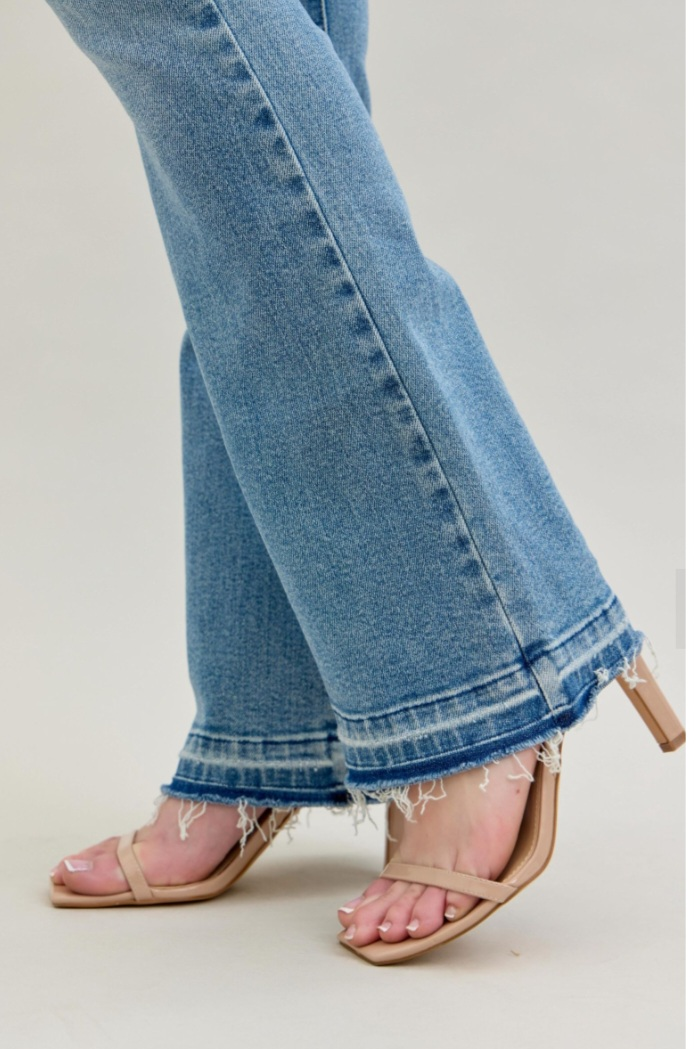 Destroy & Released Hem Bootcut 88632