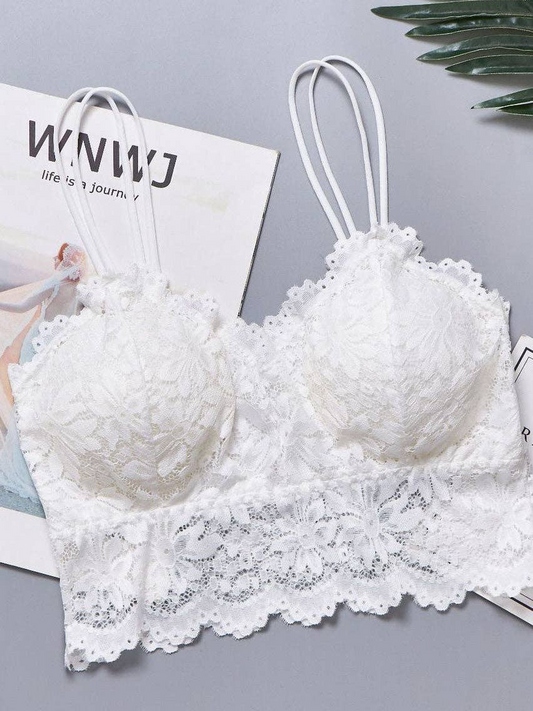 Lace Double Strap Bralette