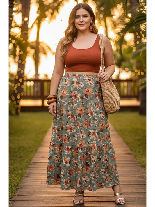 Cool Vibes Maxi Skirt