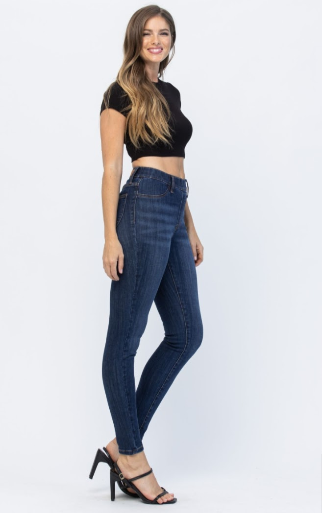 Back Patch Pull On Skinny 88539