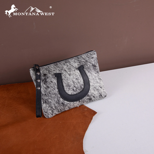 Montana West Leather Wristlet