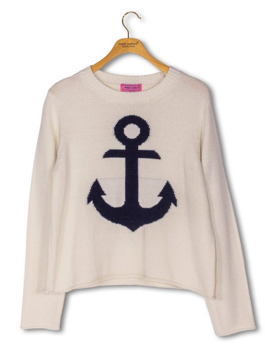 Anchors Away Sweater