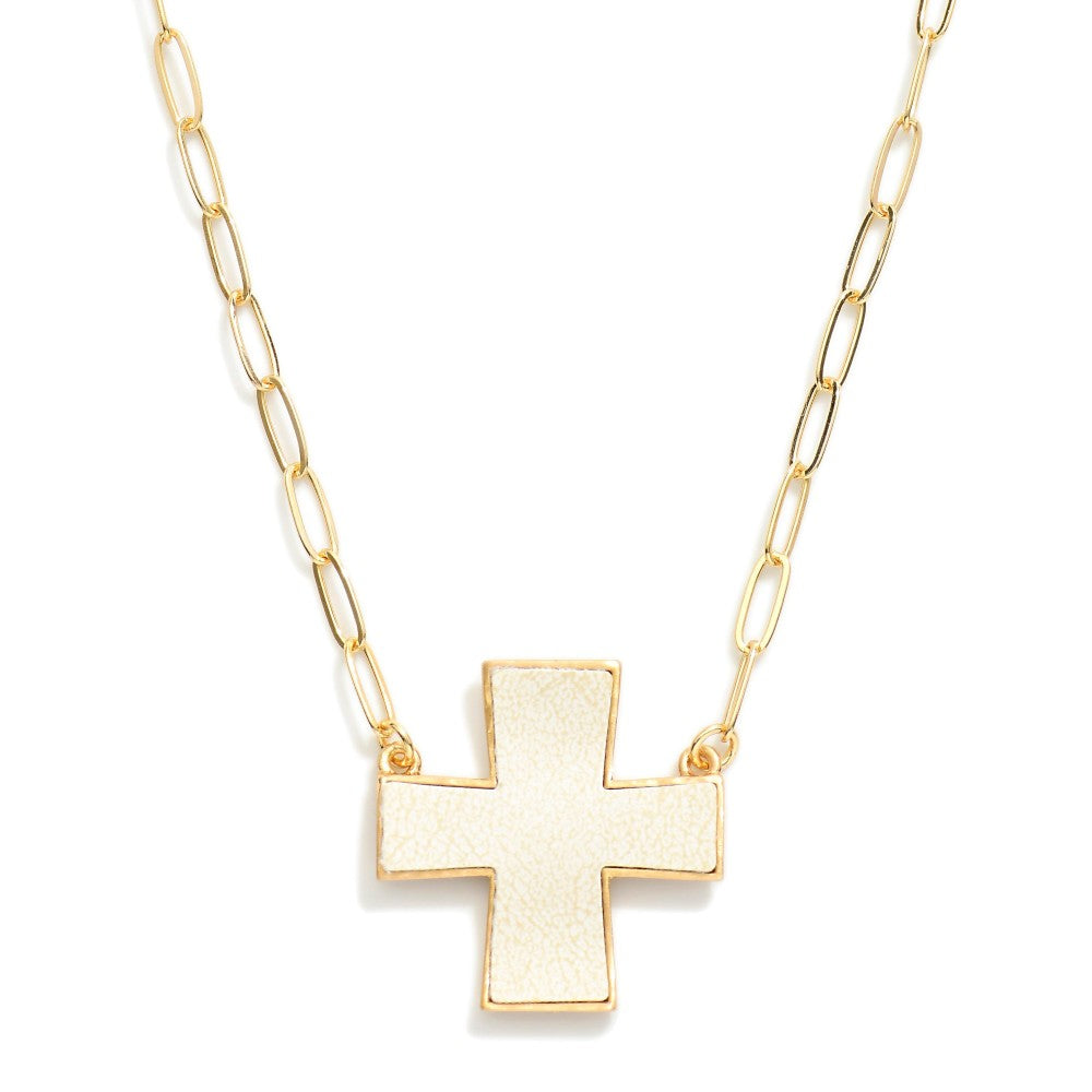 Leather Cross Pendant Collection