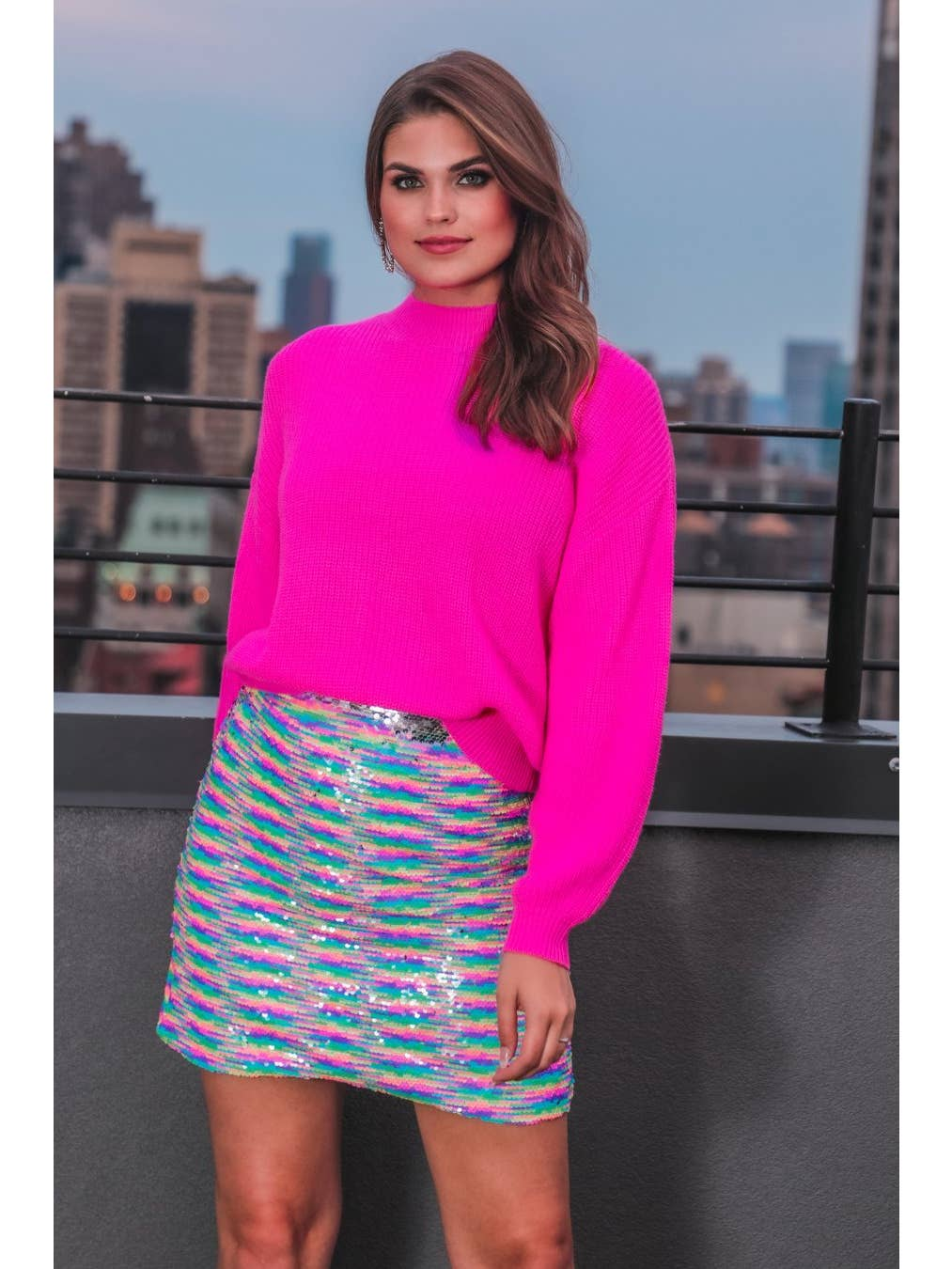 All That Glitters Sequin Skirt