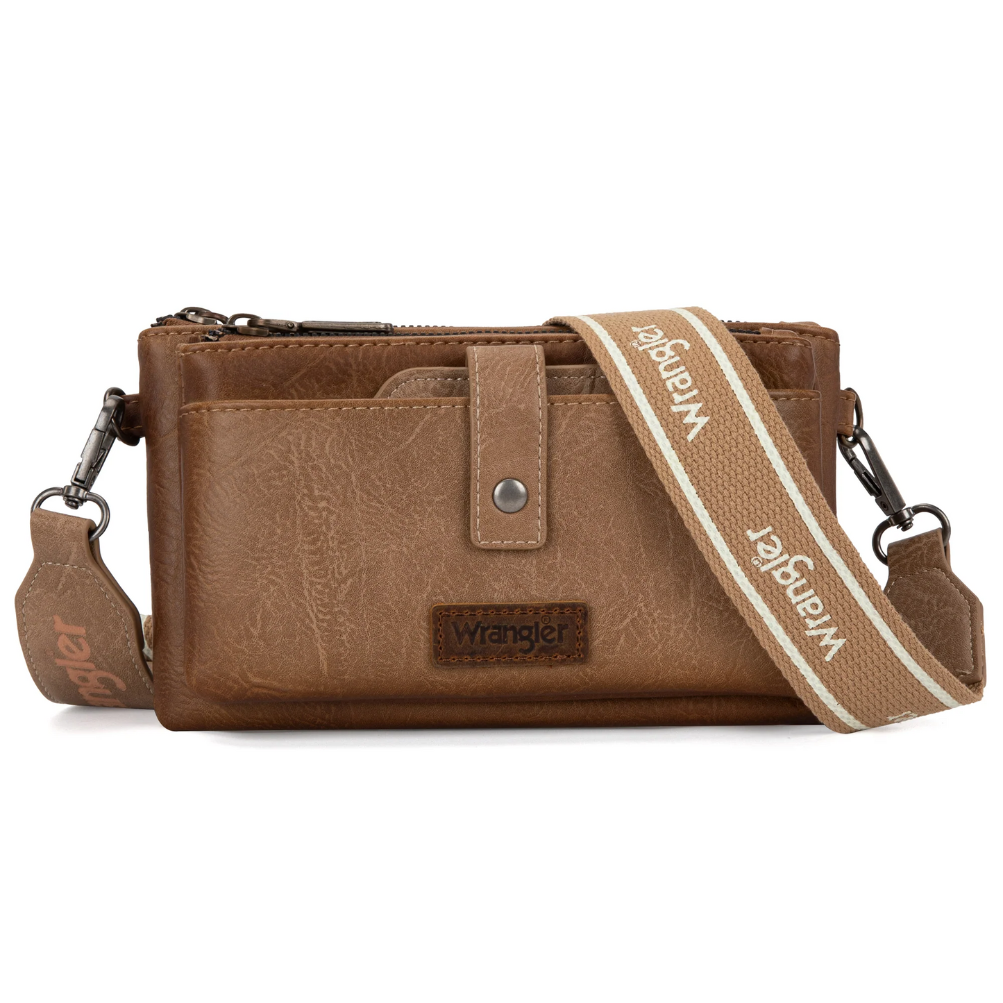 Wrangler Dual Zipper Crossbody