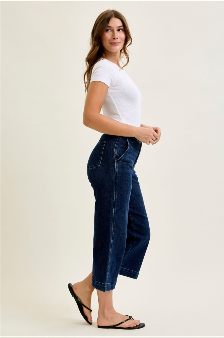 Ankle Wide Trouser 82694