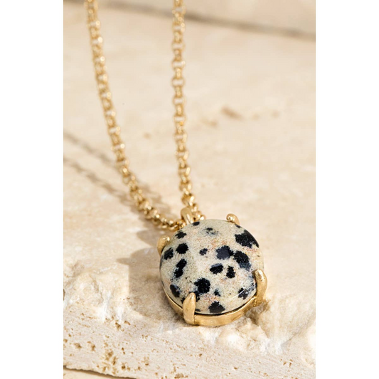 Dalmatian Jasper Necklace