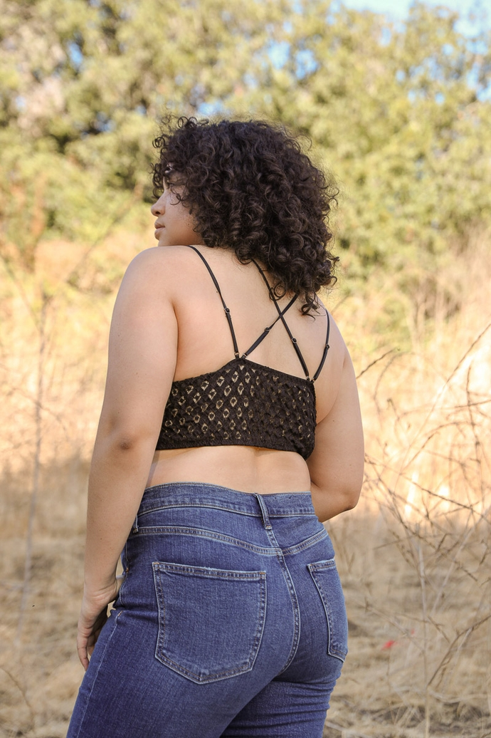 Curvy Delicate Lace Bralette