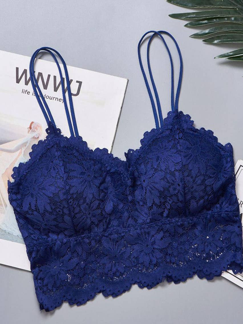 Lace Double Strap Bralette