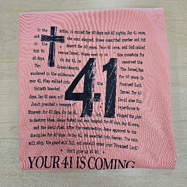 Your 41 Is Coming
