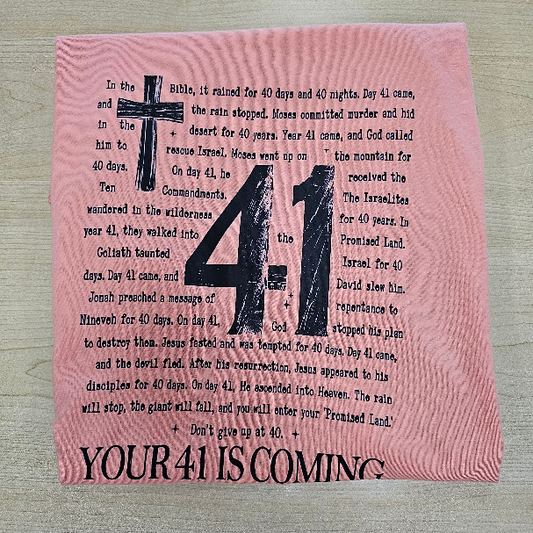 Your 41 Is Coming