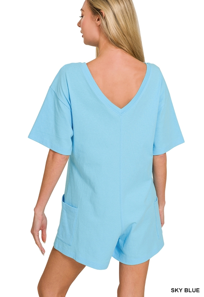 2 Way Pocketed Romper