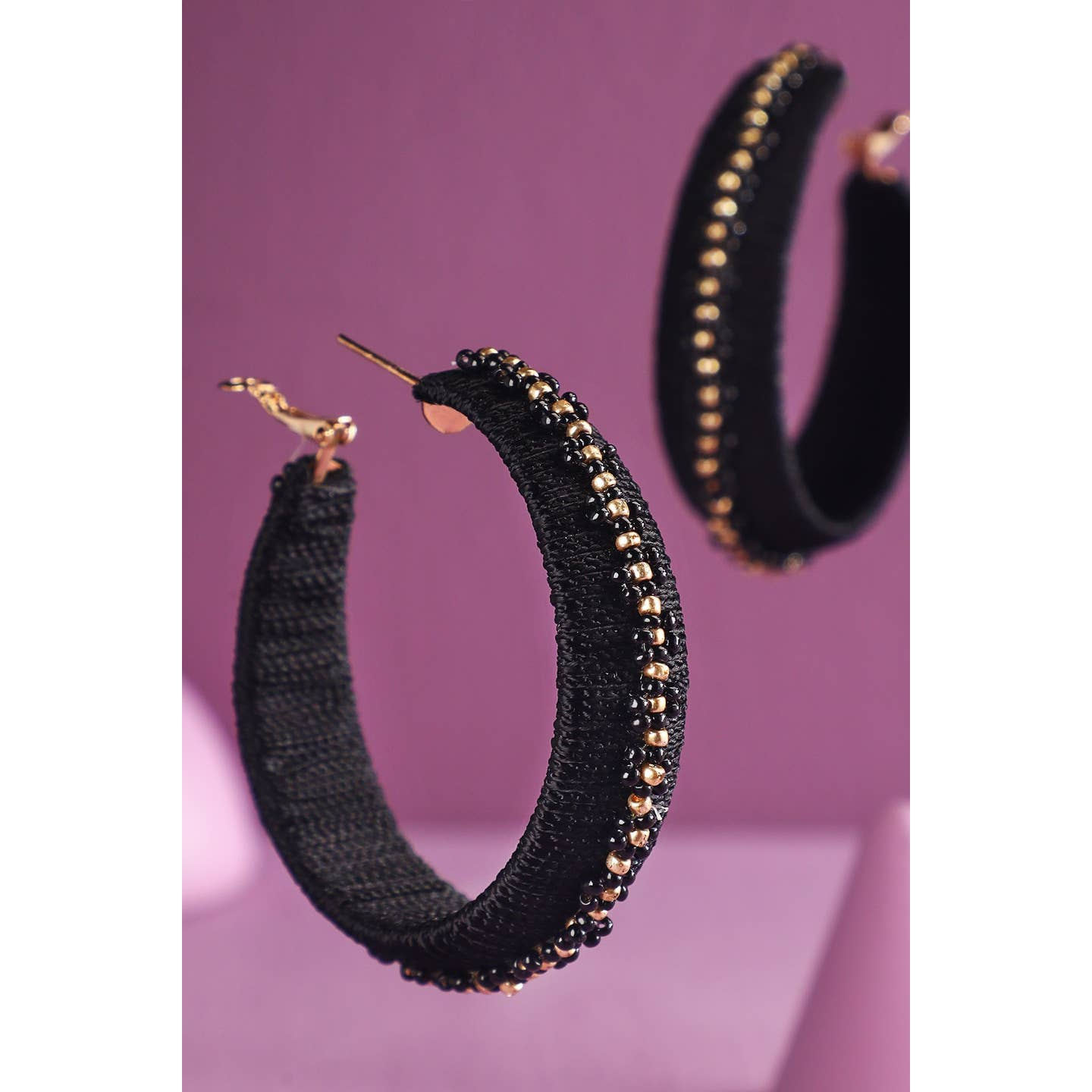 Thread Wrapped Hoops