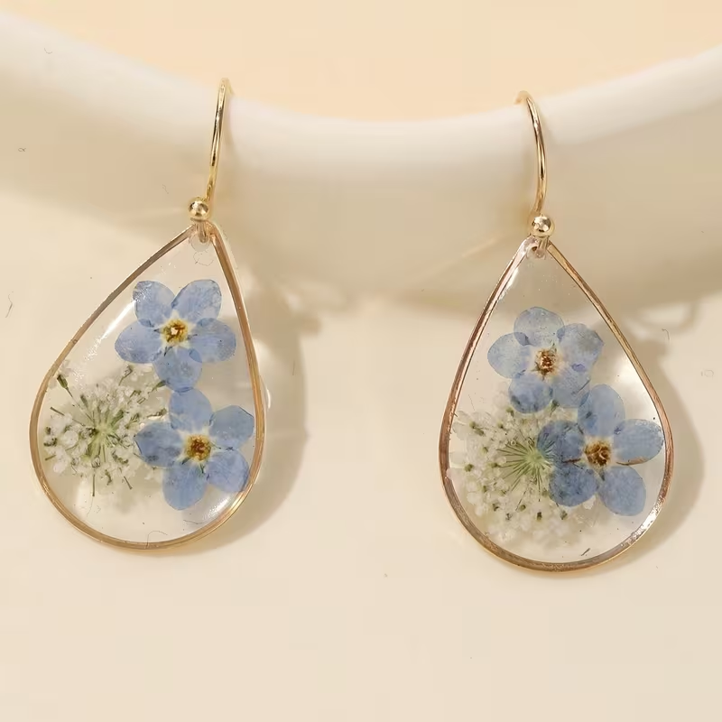 Floral Mosiac Earrings