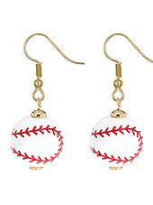 Baseball Earrings