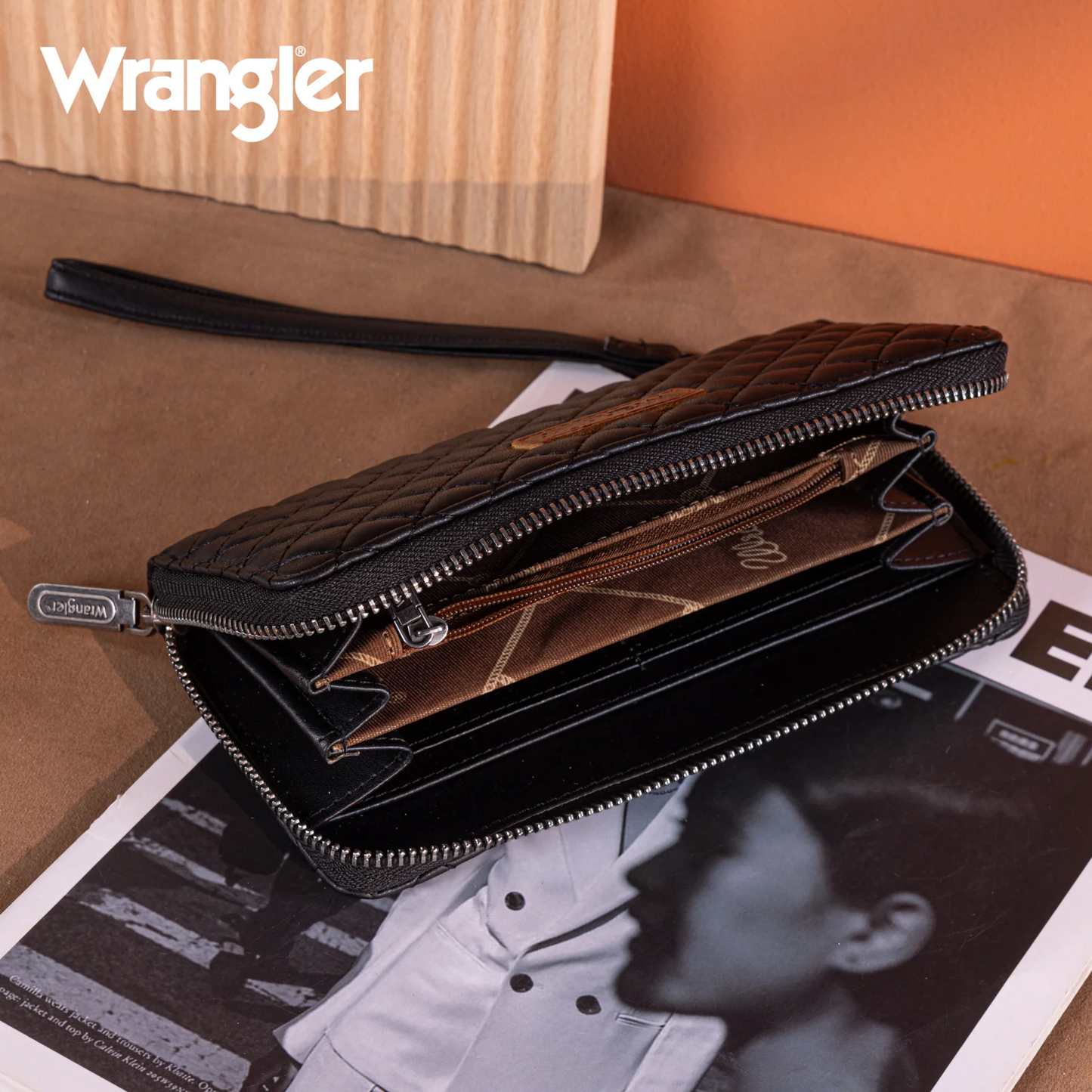 Wrangler RFID Quilted Wallet