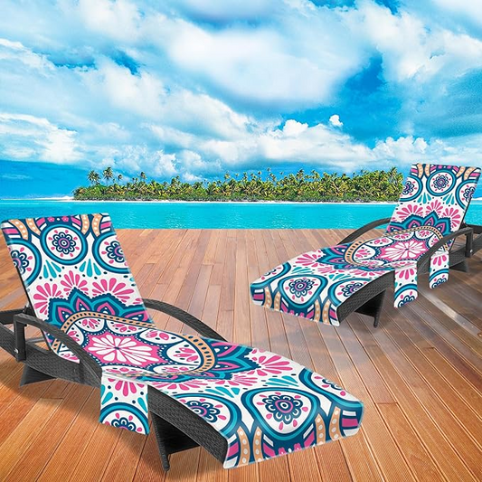 Lounge Chair Towel Cover