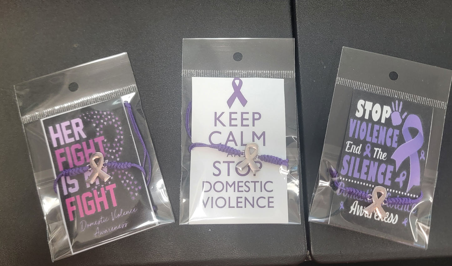 Domestic Violence Awareness Bracelet
