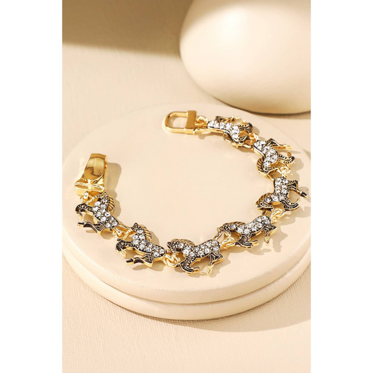 Running Horse Magnetic Bracelet