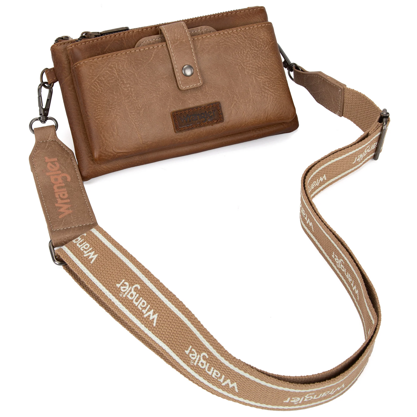 Wrangler Dual Zipper Crossbody