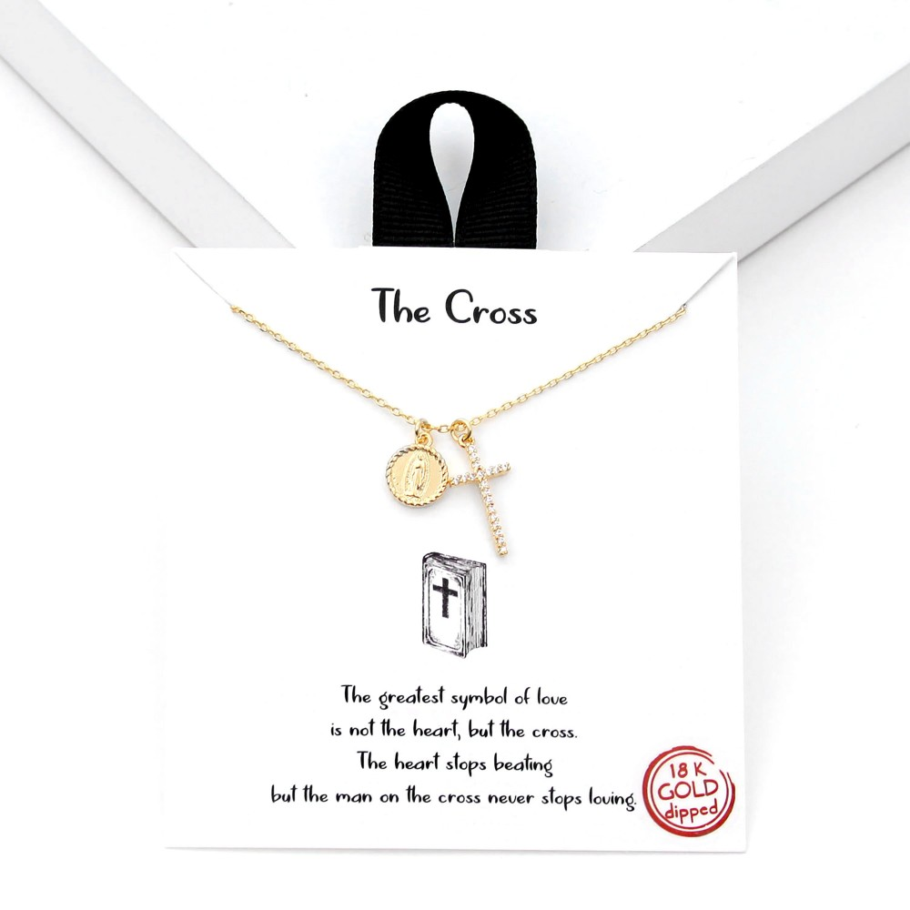 The Cross Sentiment Necklace