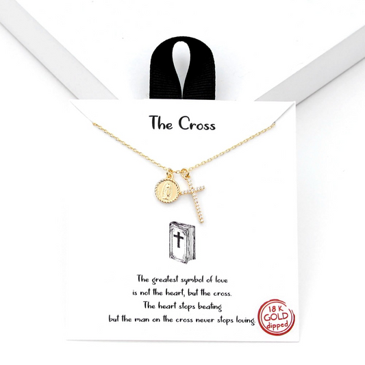 The Cross Sentiment Necklace