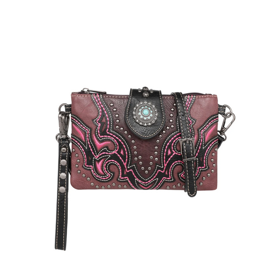 Montana West Cut-Out Crossbody/Wristlet