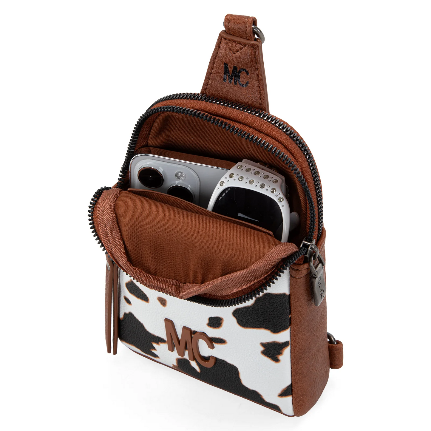 Milan Chiva Cow Sling Bag