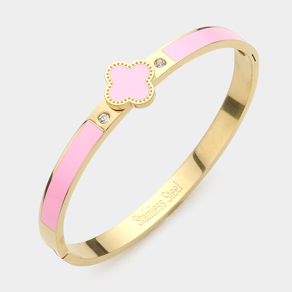 Stainless Steel Hinge Bracelet