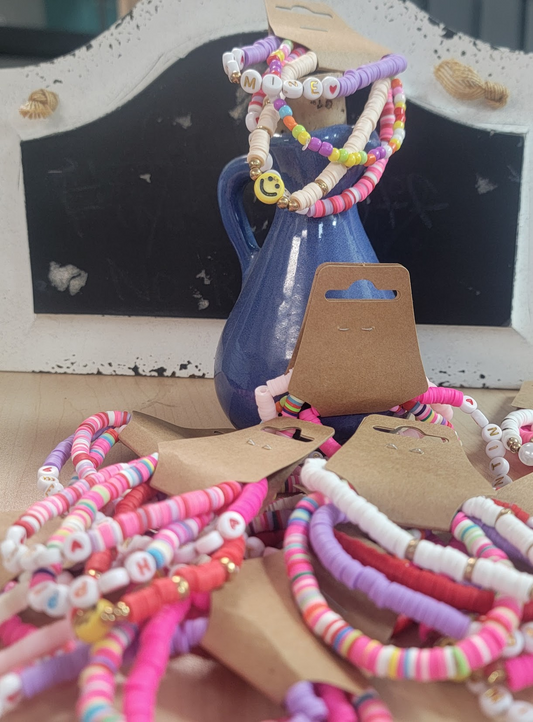 Valentine Stack Bracelets