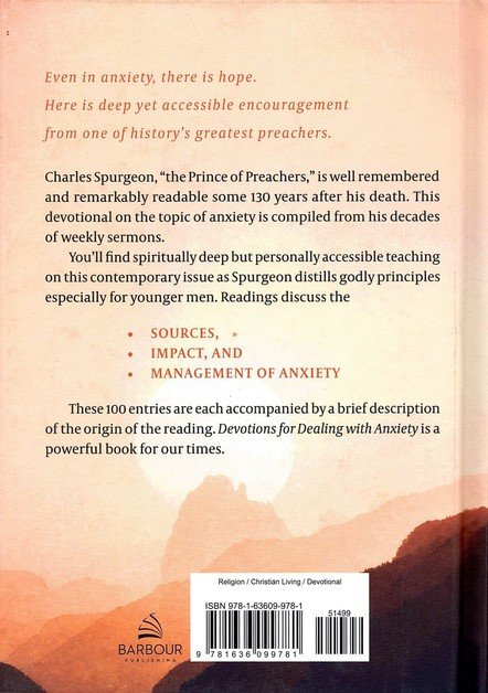 Devotional For Men With Anxiety