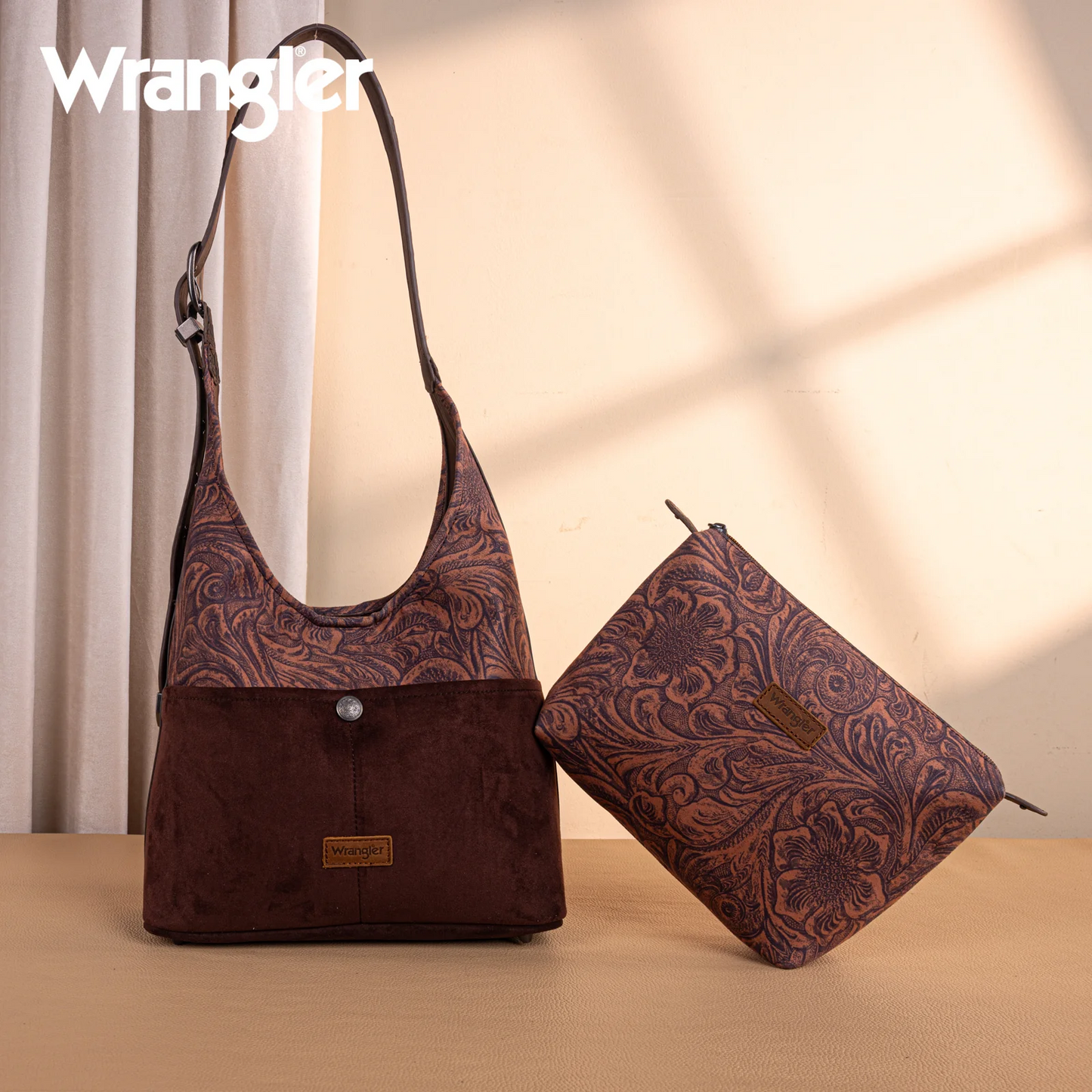 Wrangler Vintage Floral Hobo